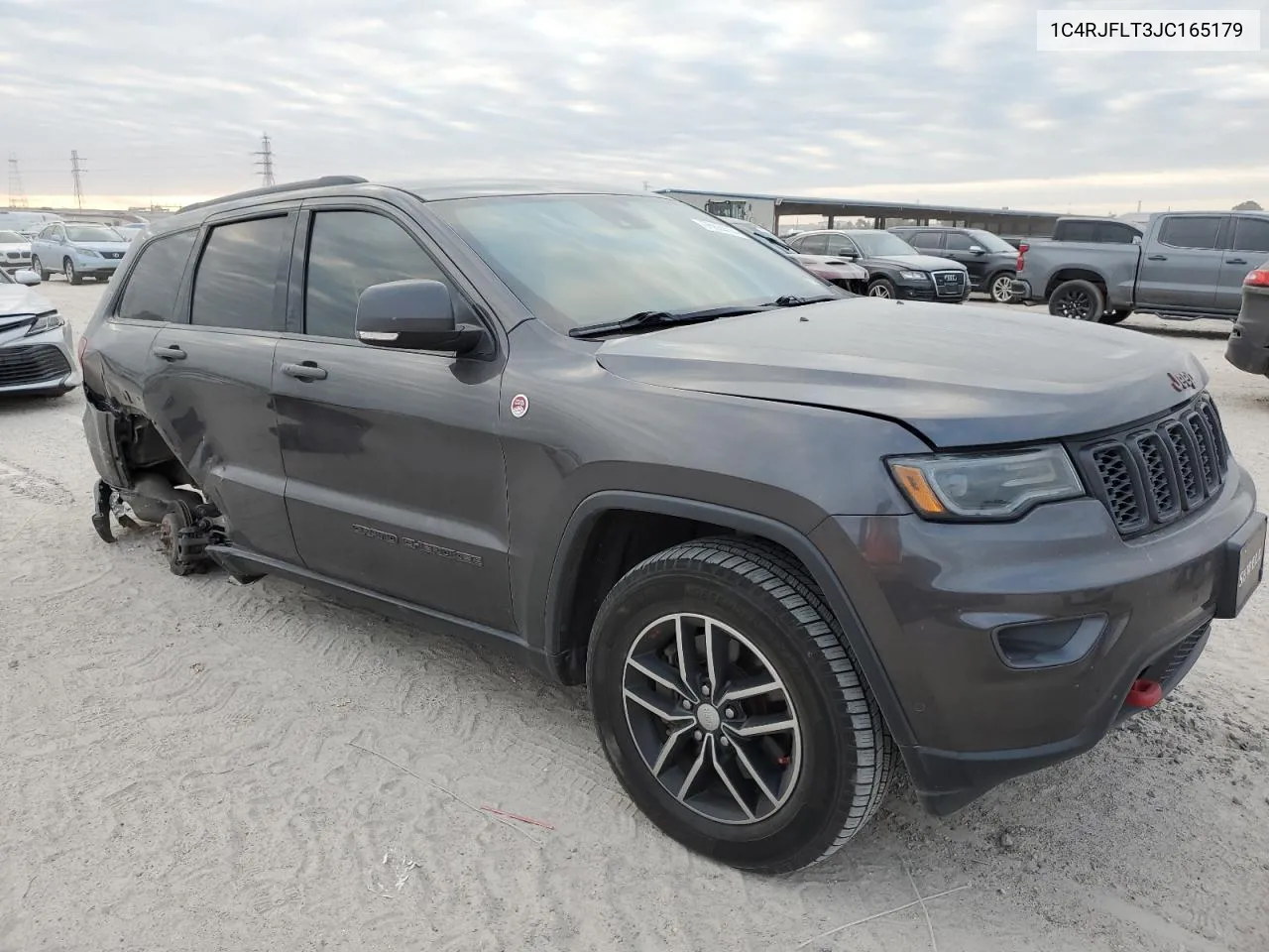 2018 Jeep Grand Cherokee Trailhawk VIN: 1C4RJFLT3JC165179 Lot: 75634034