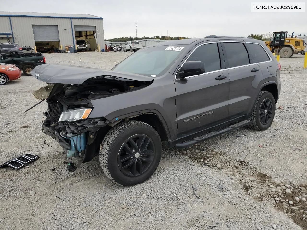 2018 Jeep Grand Cherokee Laredo VIN: 1C4RJFAG9JC296980 Lot: 75637124