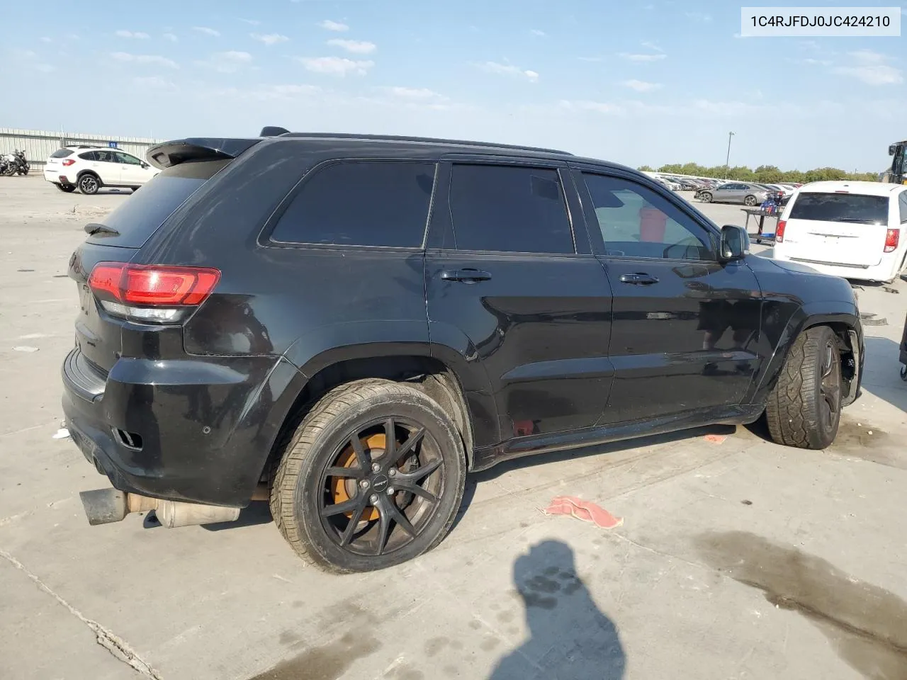 2018 Jeep Grand Cherokee Srt-8 VIN: 1C4RJFDJ0JC424210 Lot: 75724754