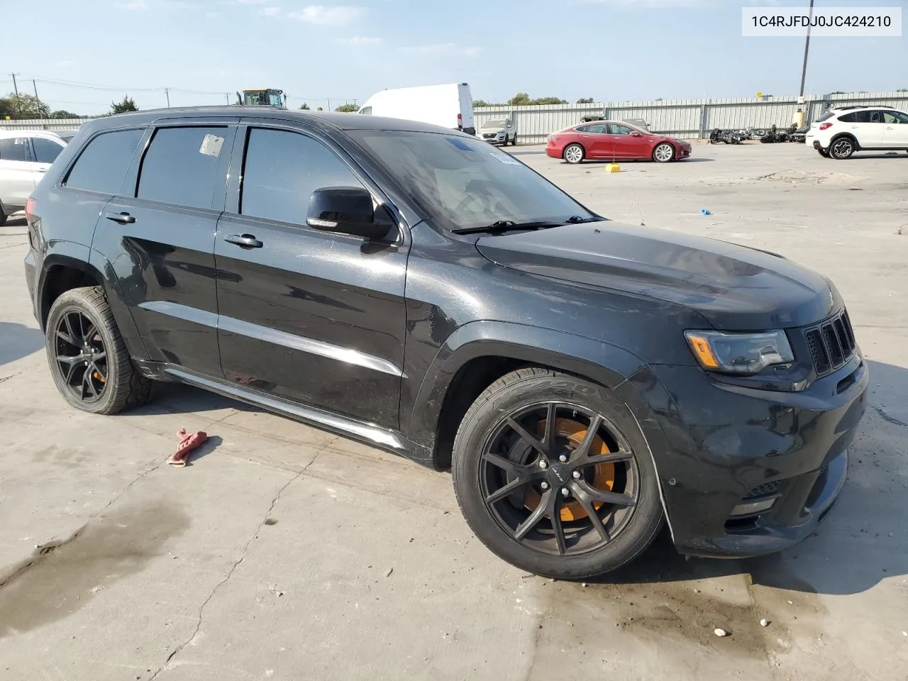 2018 Jeep Grand Cherokee Srt-8 VIN: 1C4RJFDJ0JC424210 Lot: 75724754