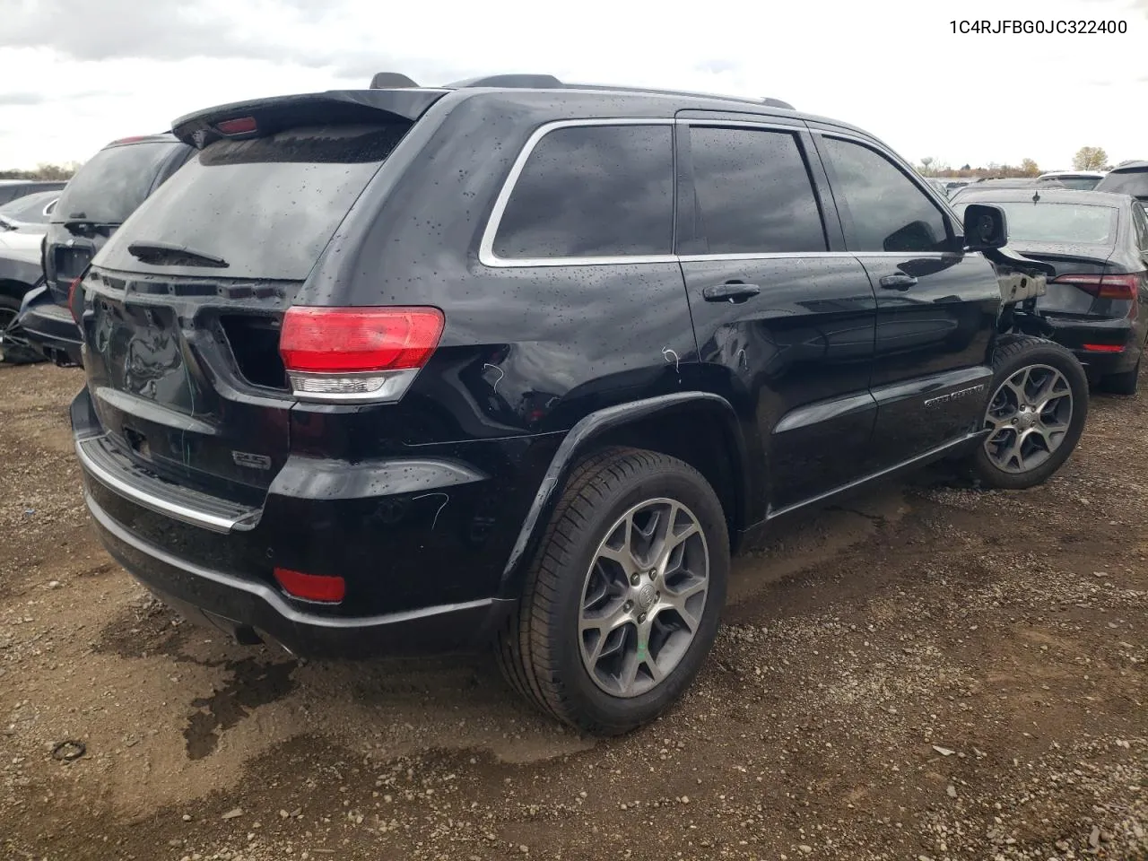 2018 Jeep Grand Cherokee Limited VIN: 1C4RJFBG0JC322400 Lot: 75744334