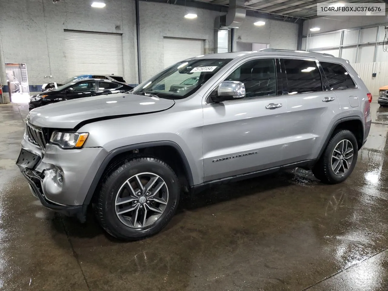 2018 Jeep Grand Cherokee Limited VIN: 1C4RJFBGXJC376576 Lot: 75750154