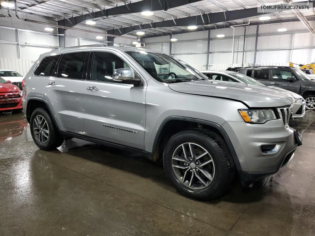 2018 Jeep Grand Cherokee Limited VIN: 1C4RJFBGXJC376576 Lot: 75750154