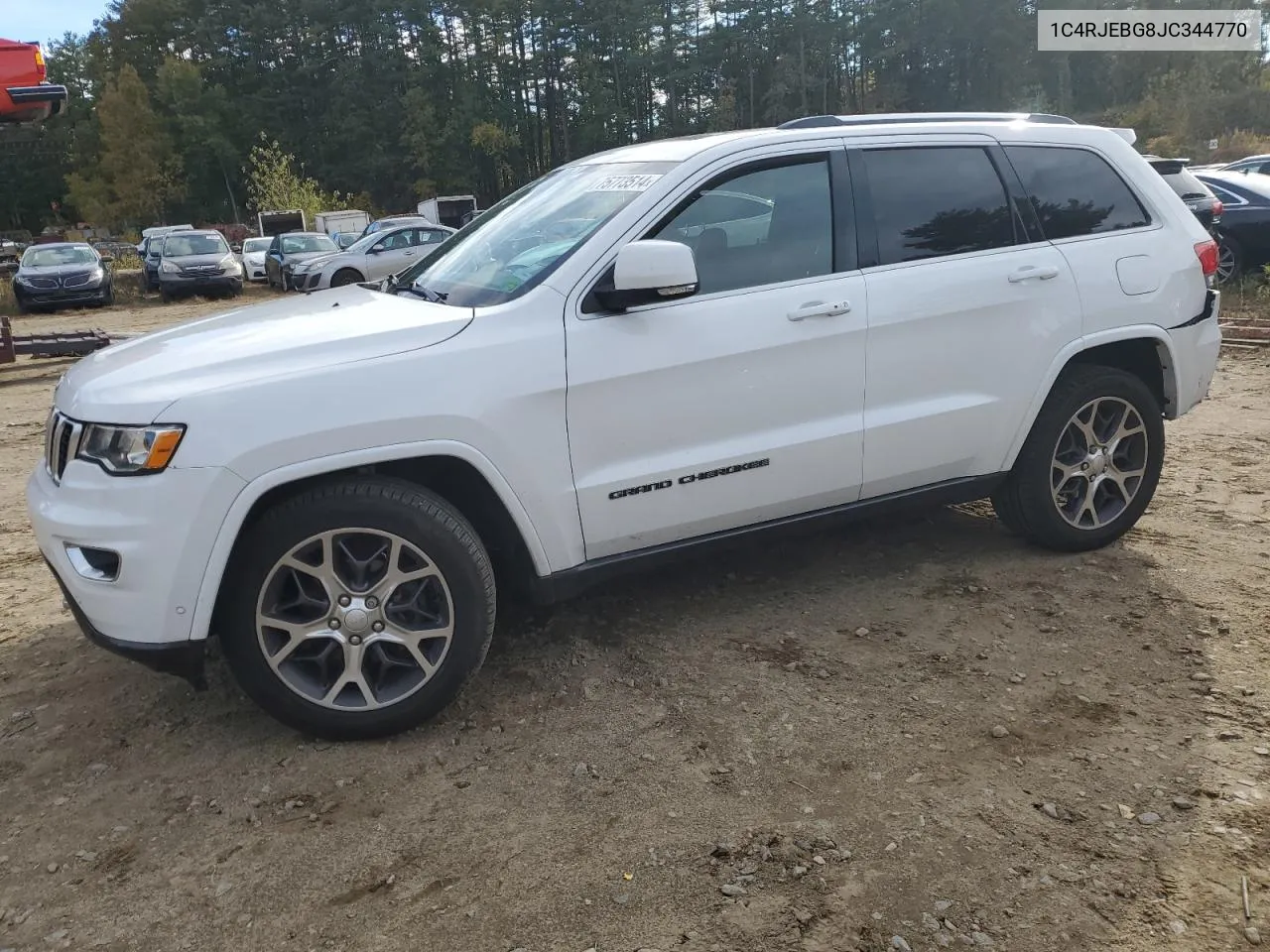 2018 Jeep Grand Cherokee Limited VIN: 1C4RJEBG8JC344770 Lot: 75773514