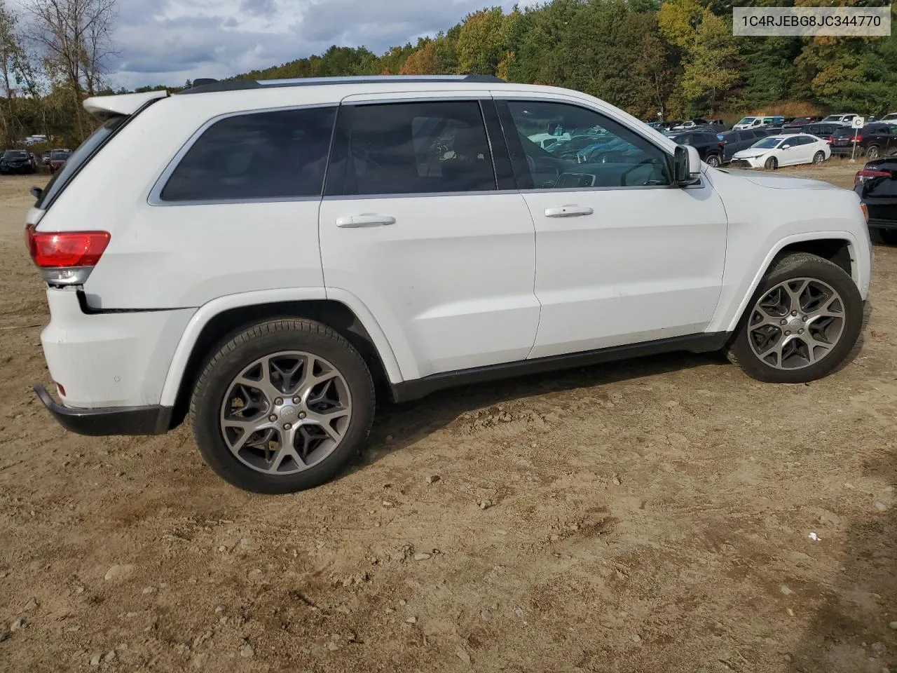 2018 Jeep Grand Cherokee Limited VIN: 1C4RJEBG8JC344770 Lot: 75773514