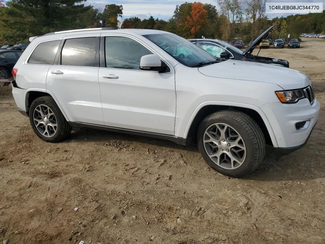 2018 Jeep Grand Cherokee Limited VIN: 1C4RJEBG8JC344770 Lot: 75773514