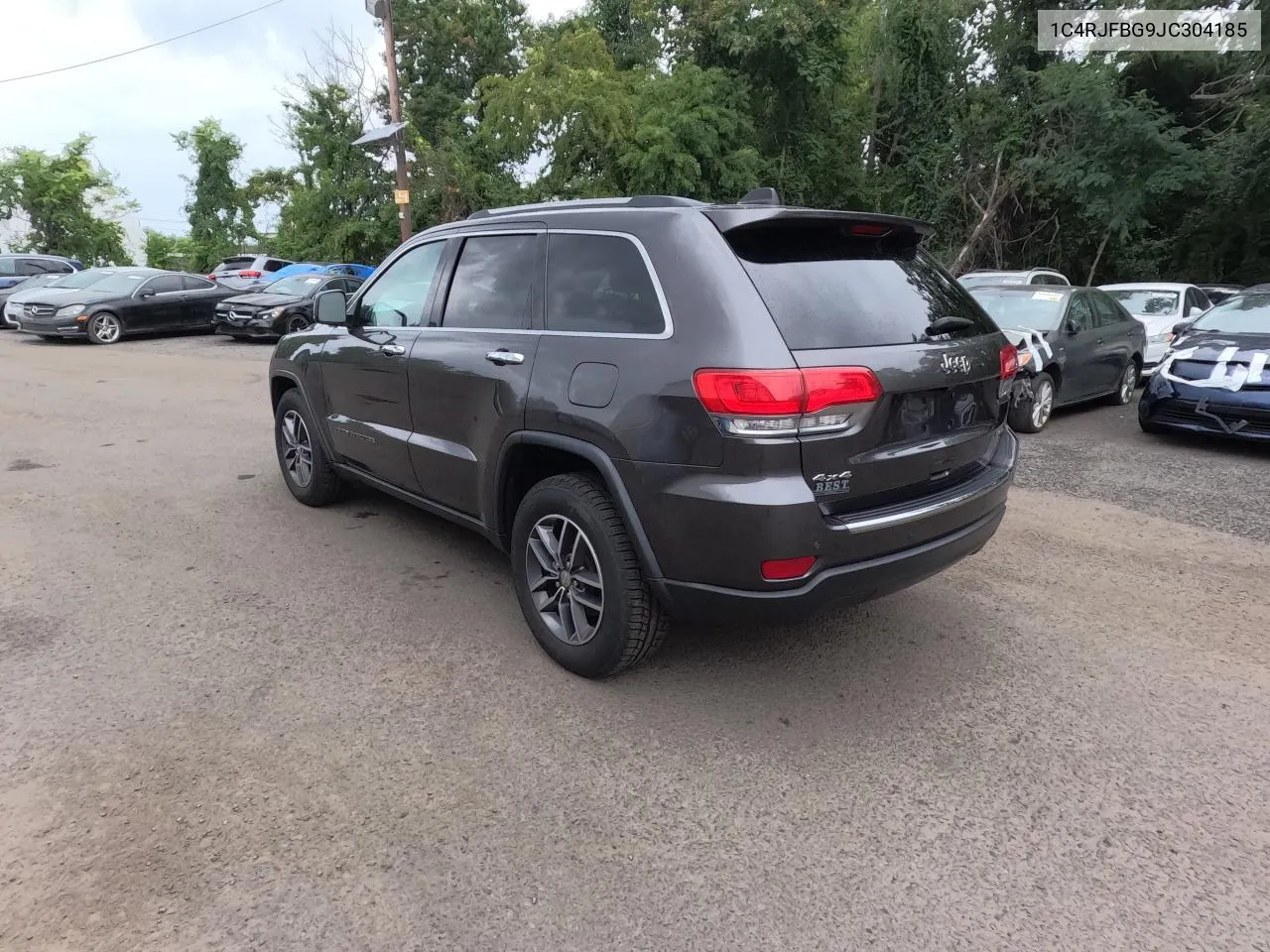 2018 Jeep Grand Cherokee Limited VIN: 1C4RJFBG9JC304185 Lot: 75824784