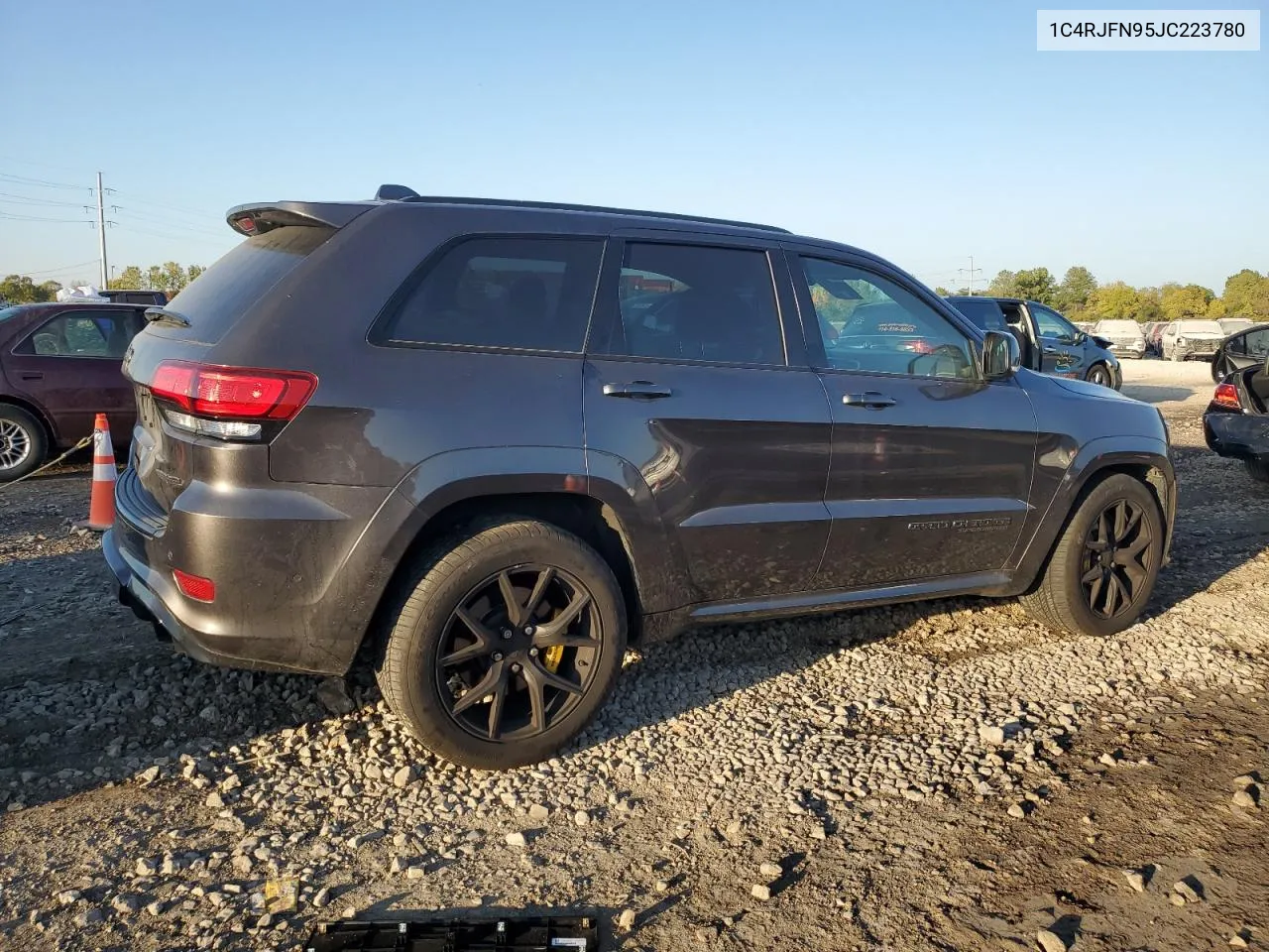 2018 Jeep Grand Cherokee Trackhawk VIN: 1C4RJFN95JC223780 Lot: 75831374