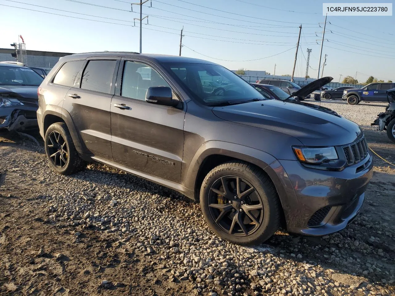 2018 Jeep Grand Cherokee Trackhawk VIN: 1C4RJFN95JC223780 Lot: 75831374