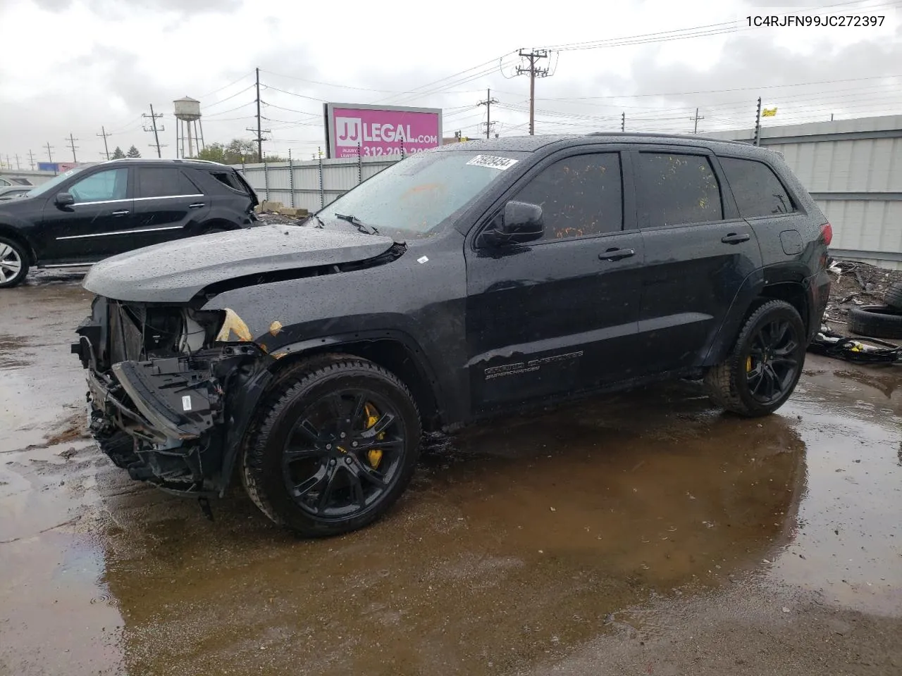 2018 Jeep Grand Cherokee Trackhawk VIN: 1C4RJFN99JC272397 Lot: 75928454