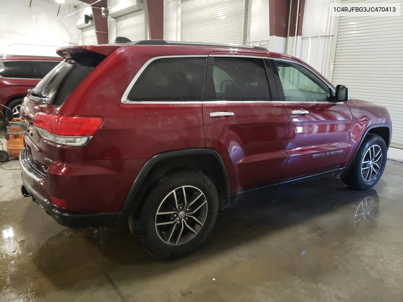 2018 Jeep Grand Cherokee Limited VIN: 1C4RJFBG3JC470413 Lot: 75951204