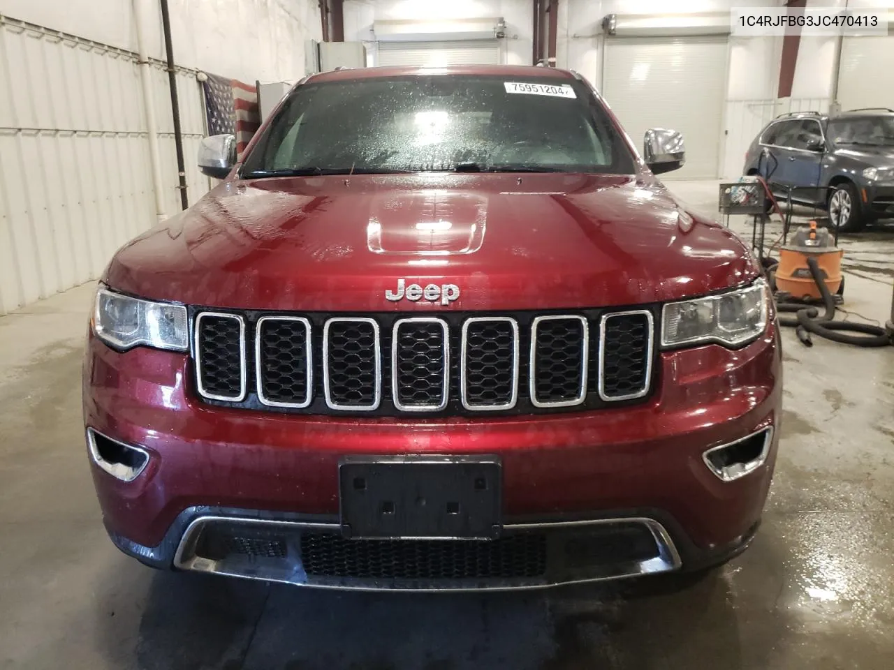 2018 Jeep Grand Cherokee Limited VIN: 1C4RJFBG3JC470413 Lot: 75951204