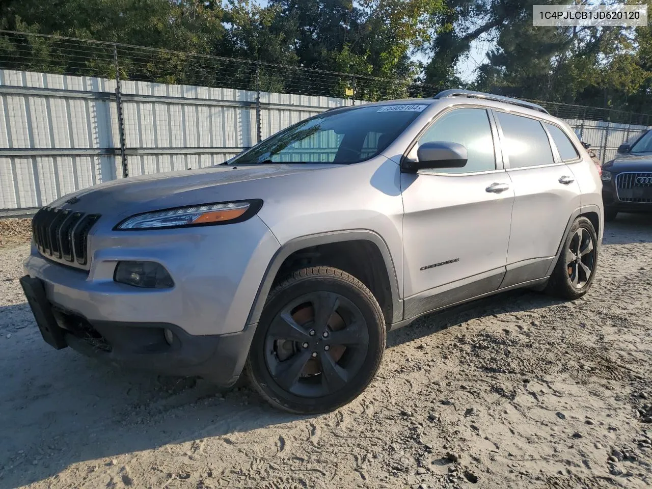 2018 Jeep Cherokee Latitude VIN: 1C4PJLCB1JD620120 Lot: 75989104