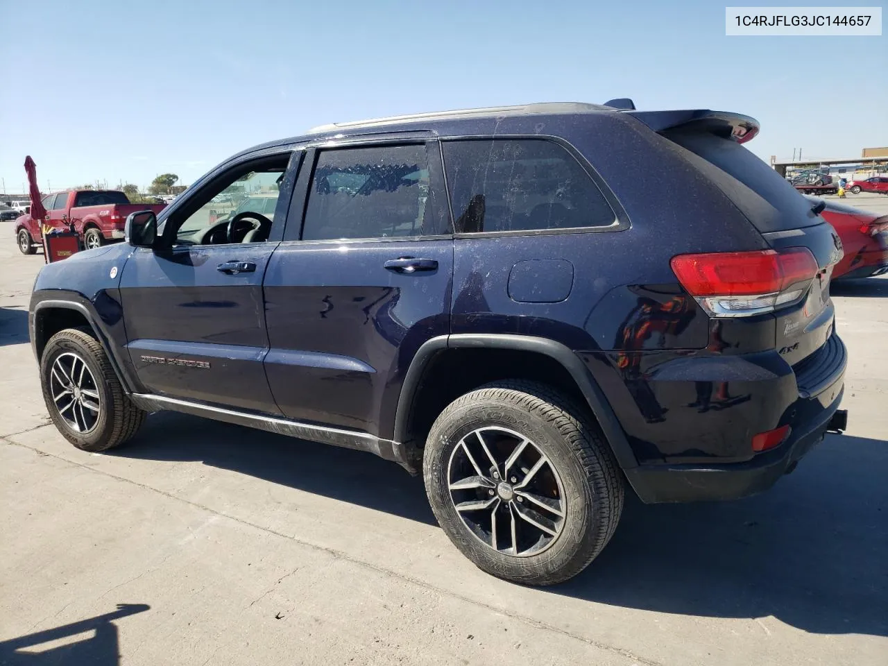 2018 Jeep Grand Cherokee Trailhawk VIN: 1C4RJFLG3JC144657 Lot: 76069644