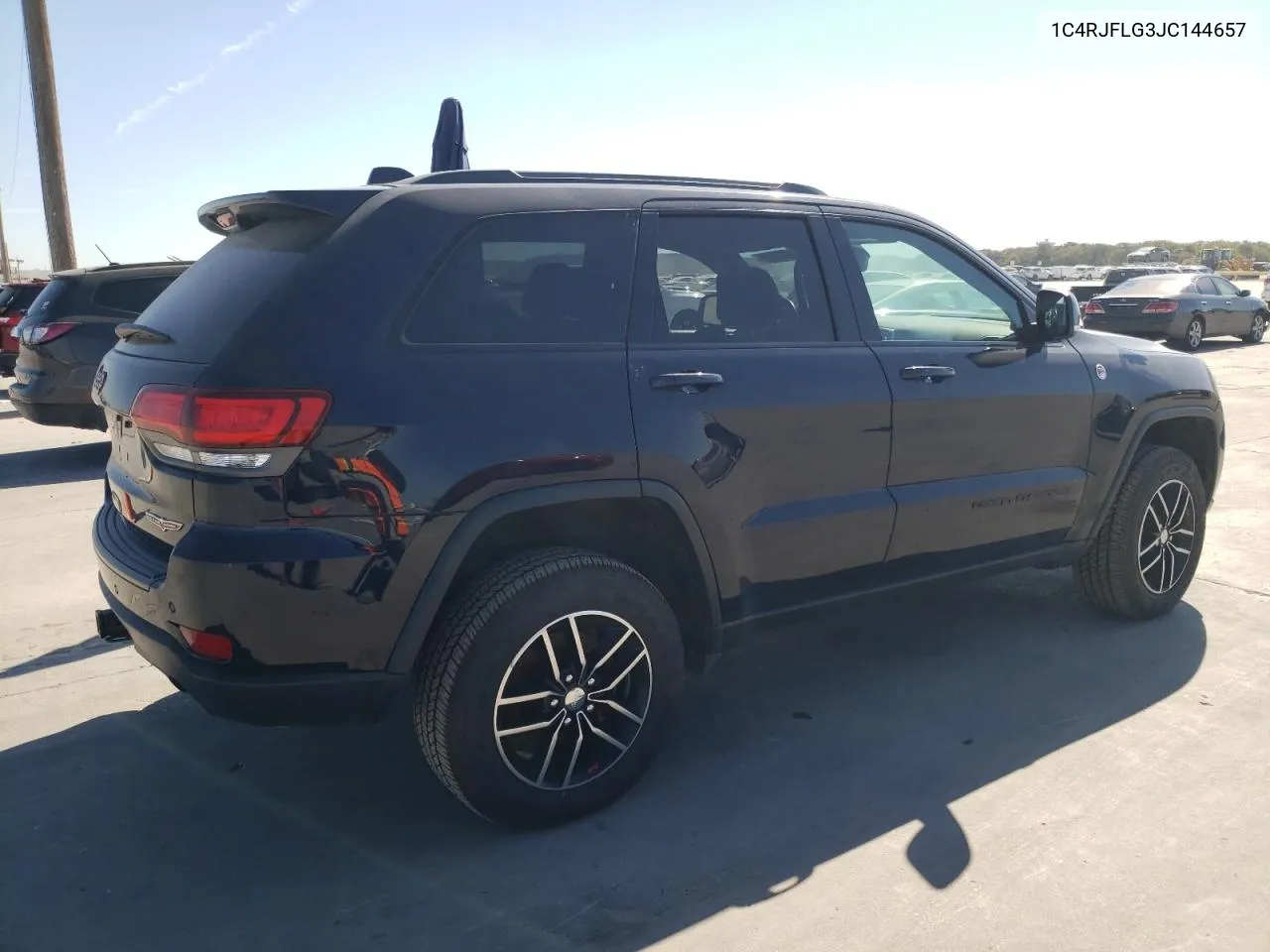 2018 Jeep Grand Cherokee Trailhawk VIN: 1C4RJFLG3JC144657 Lot: 76069644