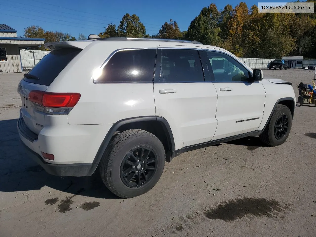 2018 Jeep Grand Cherokee Laredo VIN: 1C4RJFAG1JC506715 Lot: 76338224