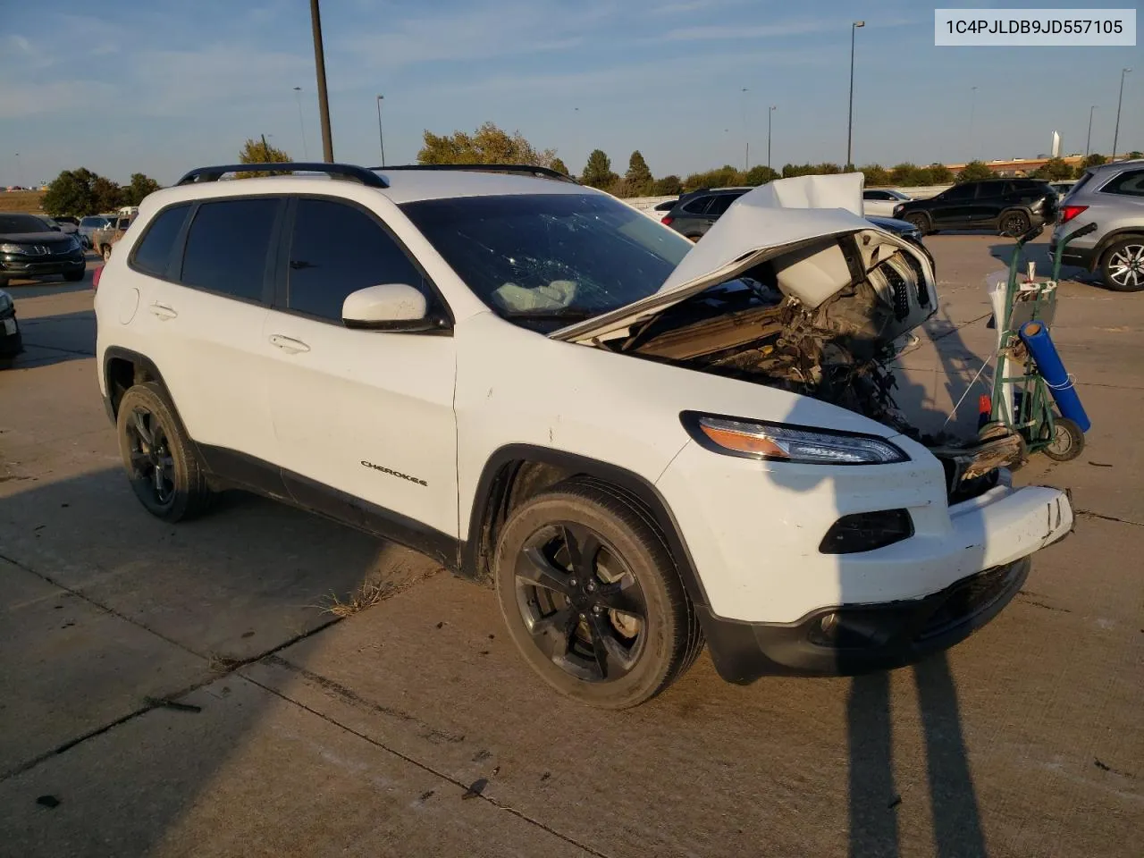 2018 Jeep Cherokee Limited VIN: 1C4PJLDB9JD557105 Lot: 76393574