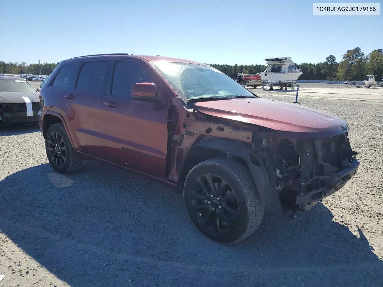 2018 Jeep Grand Cherokee Laredo VIN: 1C4RJFAG9JC179156 Lot: 76478384