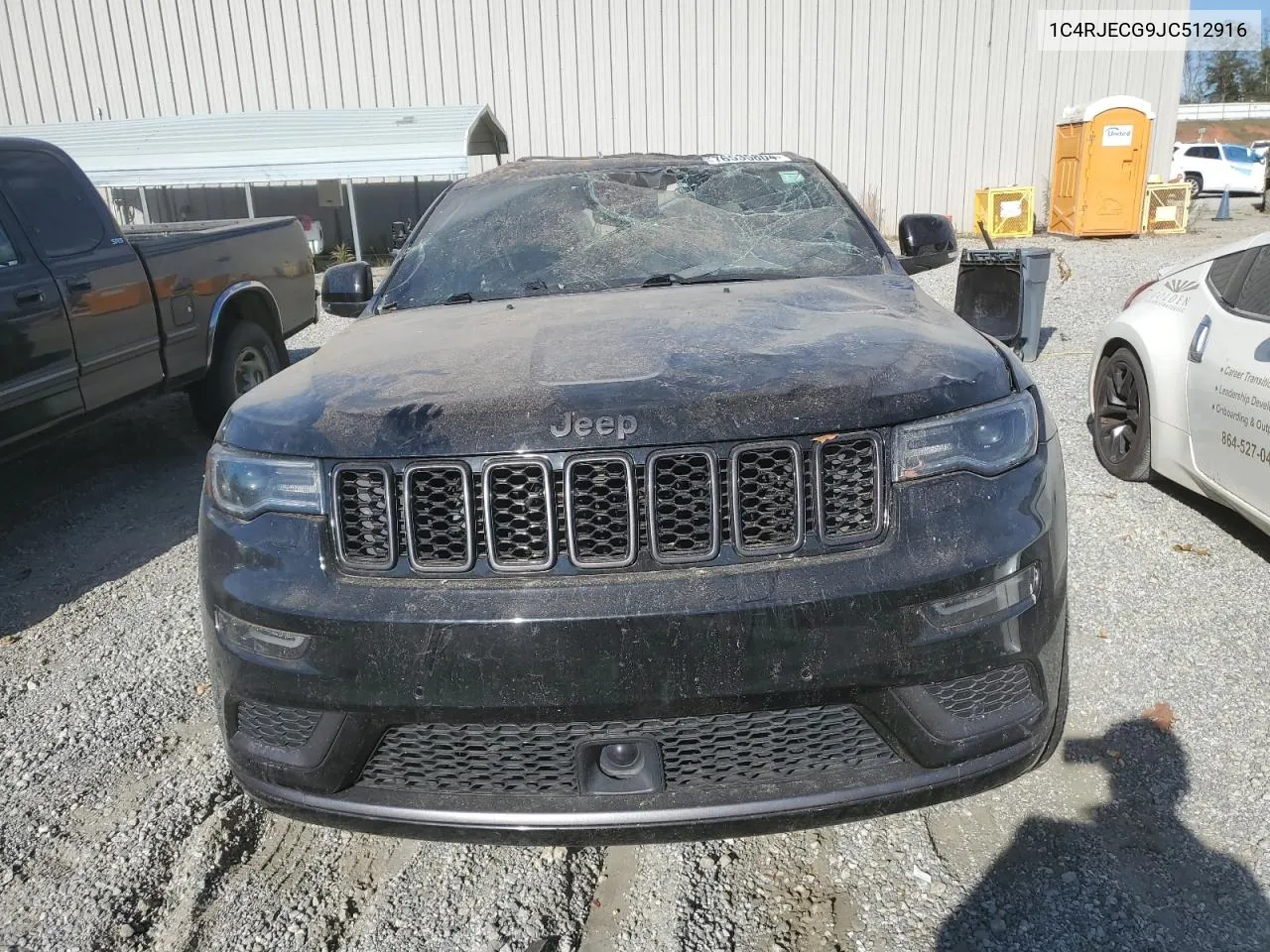 2018 Jeep Grand Cherokee Overland VIN: 1C4RJECG9JC512916 Lot: 76535804