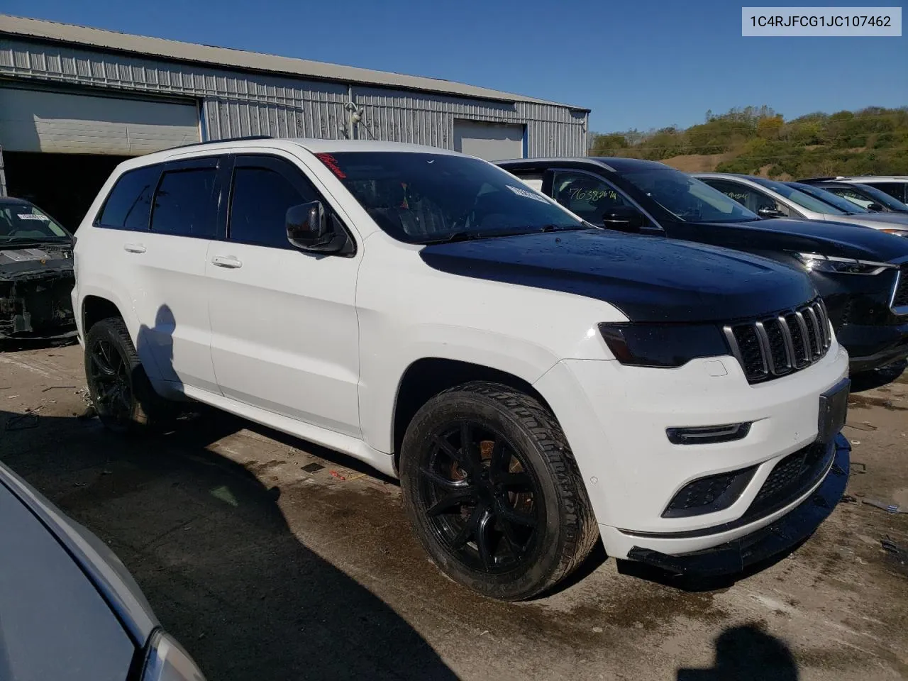 2018 Jeep Grand Cherokee Overland VIN: 1C4RJFCG1JC107462 Lot: 76562704