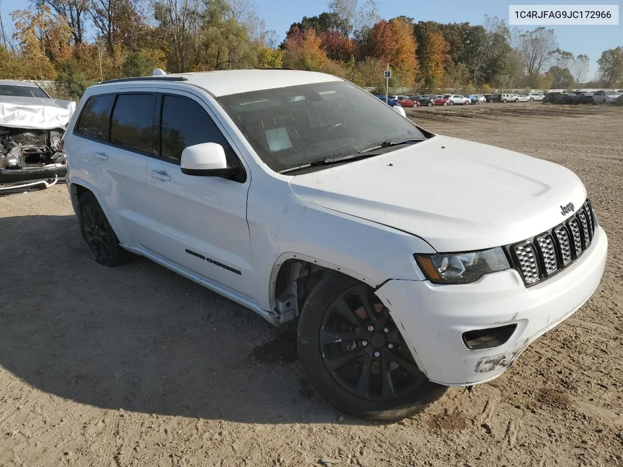 2018 Jeep Grand Cherokee Laredo VIN: 1C4RJFAG9JC172966 Lot: 76607304