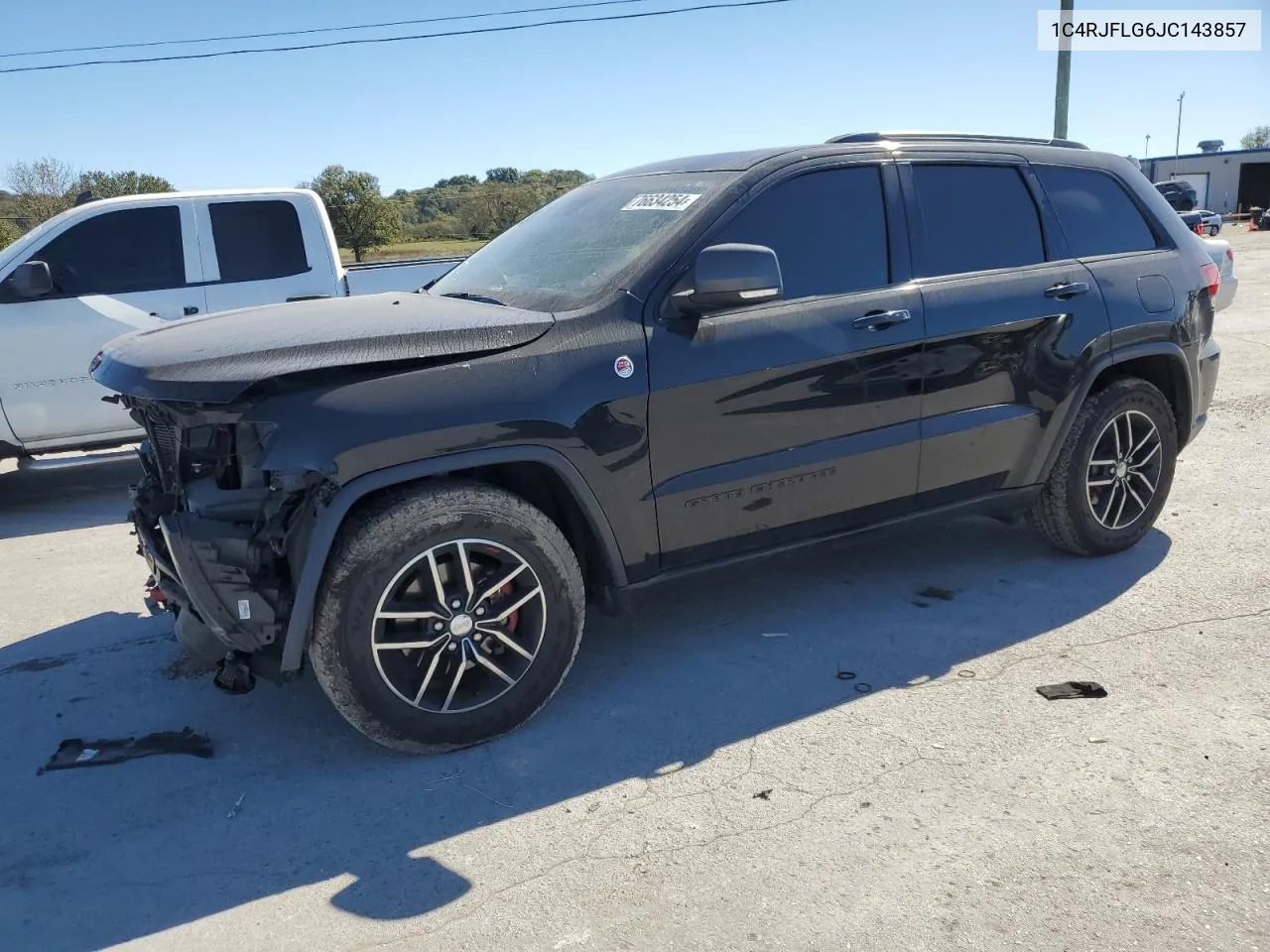 2018 Jeep Grand Cherokee Trailhawk VIN: 1C4RJFLG6JC143857 Lot: 76634254