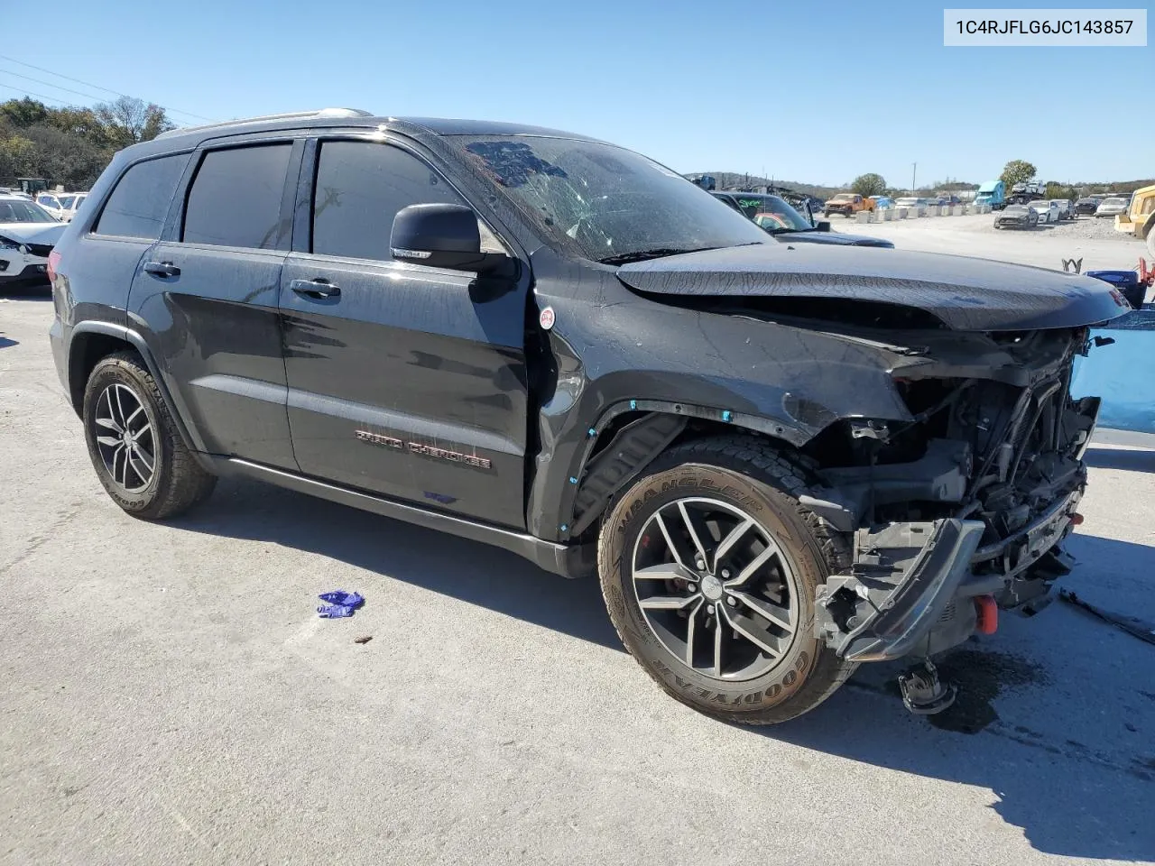 2018 Jeep Grand Cherokee Trailhawk VIN: 1C4RJFLG6JC143857 Lot: 76634254