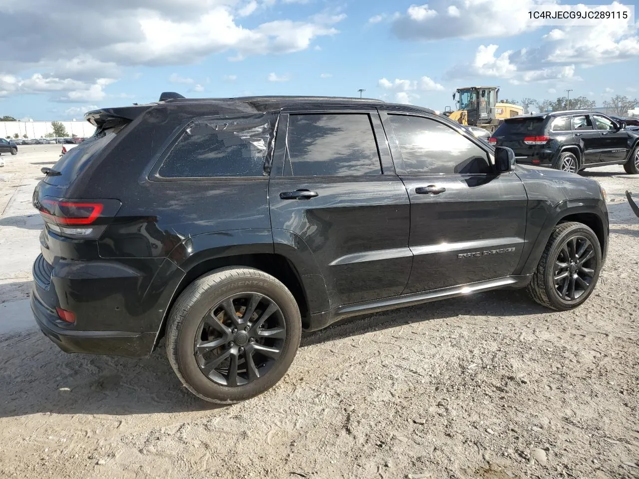 2018 Jeep Grand Cherokee Overland VIN: 1C4RJECG9JC289115 Lot: 76724484