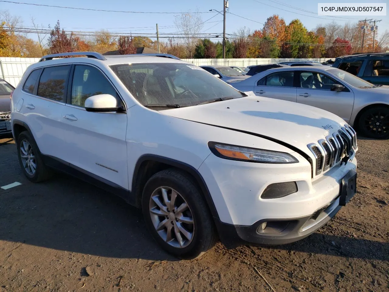 2018 Jeep Cherokee Limited VIN: 1C4PJMDX9JD507547 Lot: 76757494