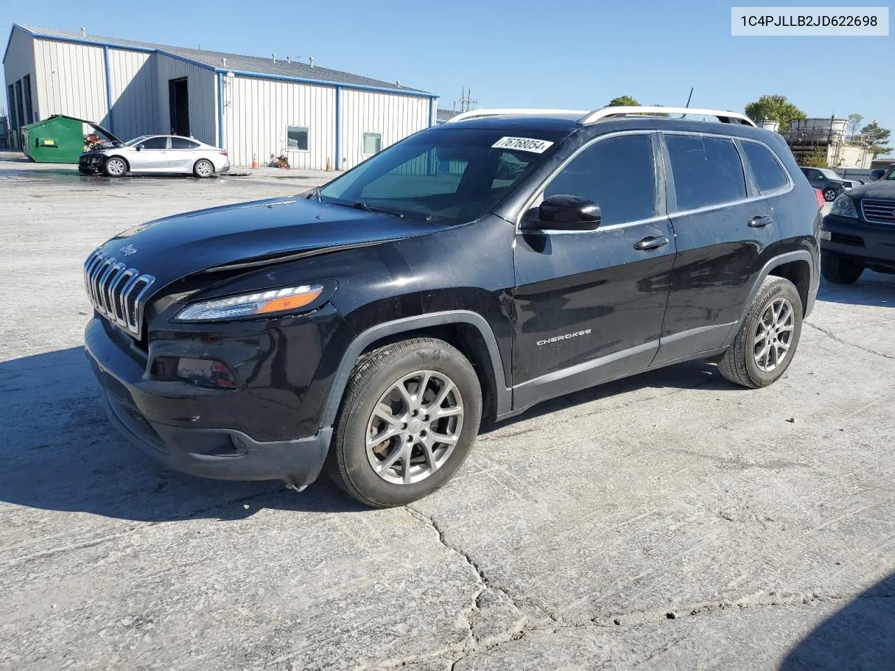 2018 Jeep Cherokee Latitude Plus VIN: 1C4PJLLB2JD622698 Lot: 76768054