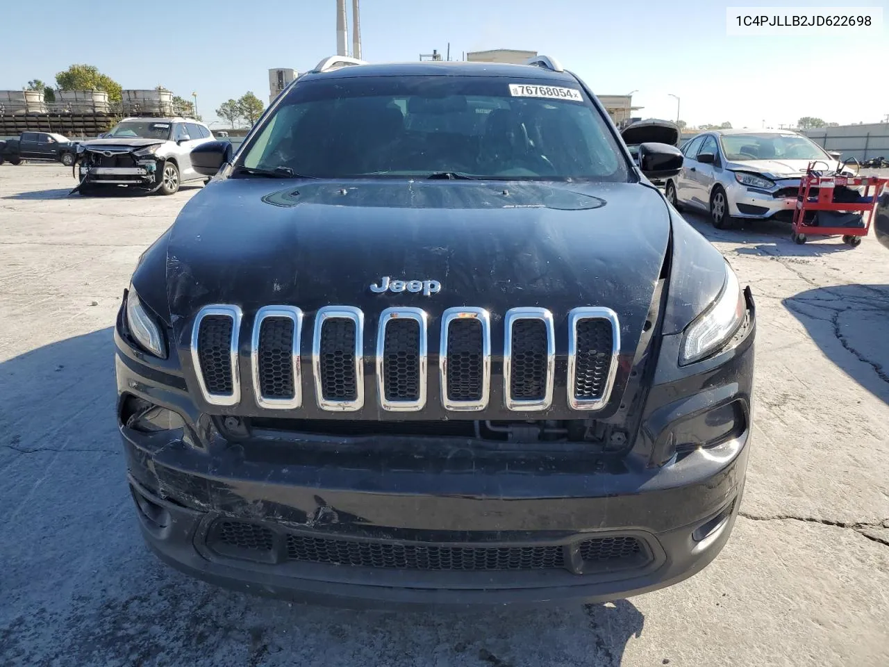 2018 Jeep Cherokee Latitude Plus VIN: 1C4PJLLB2JD622698 Lot: 76768054