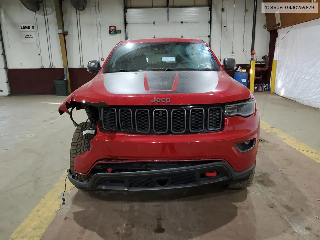 2018 Jeep Grand Cherokee Trailhawk VIN: 1C4RJFLG4JC259879 Lot: 76809704