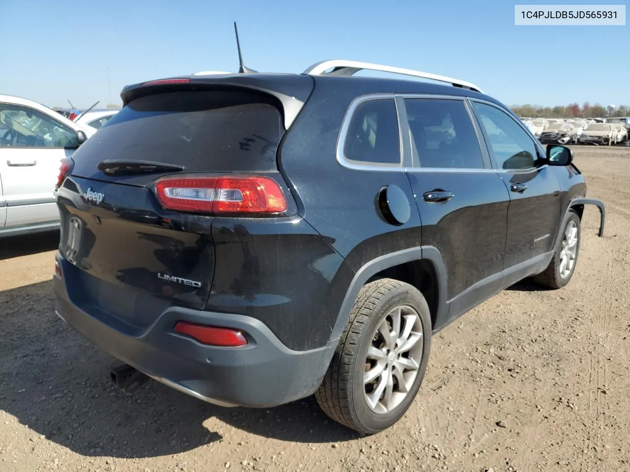 2018 Jeep Cherokee Limited VIN: 1C4PJLDB5JD565931 Lot: 76825444