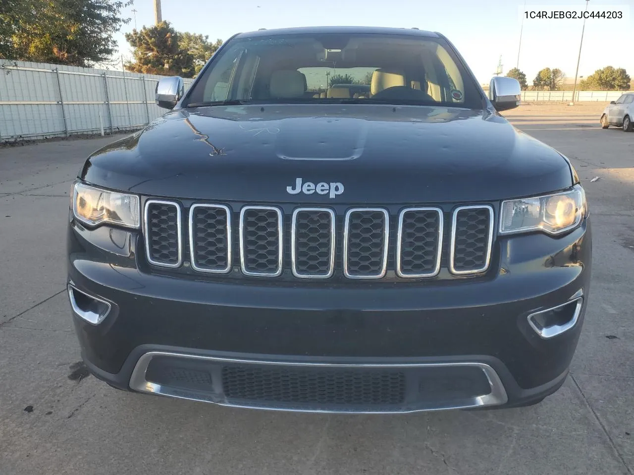 2018 Jeep Grand Cherokee Limited VIN: 1C4RJEBG2JC444203 Lot: 76907704