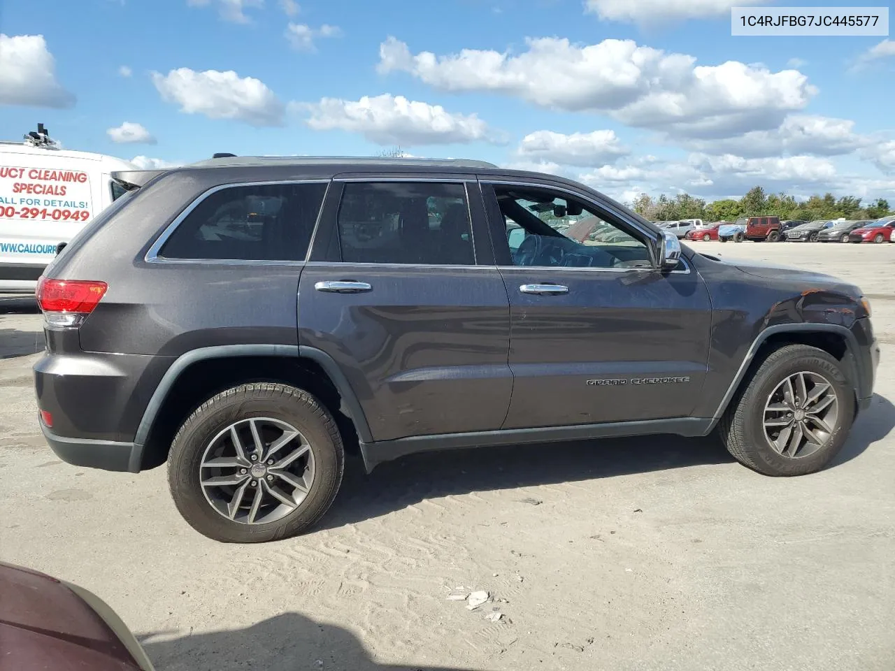 2018 Jeep Grand Cherokee Limited VIN: 1C4RJFBG7JC445577 Lot: 76911174