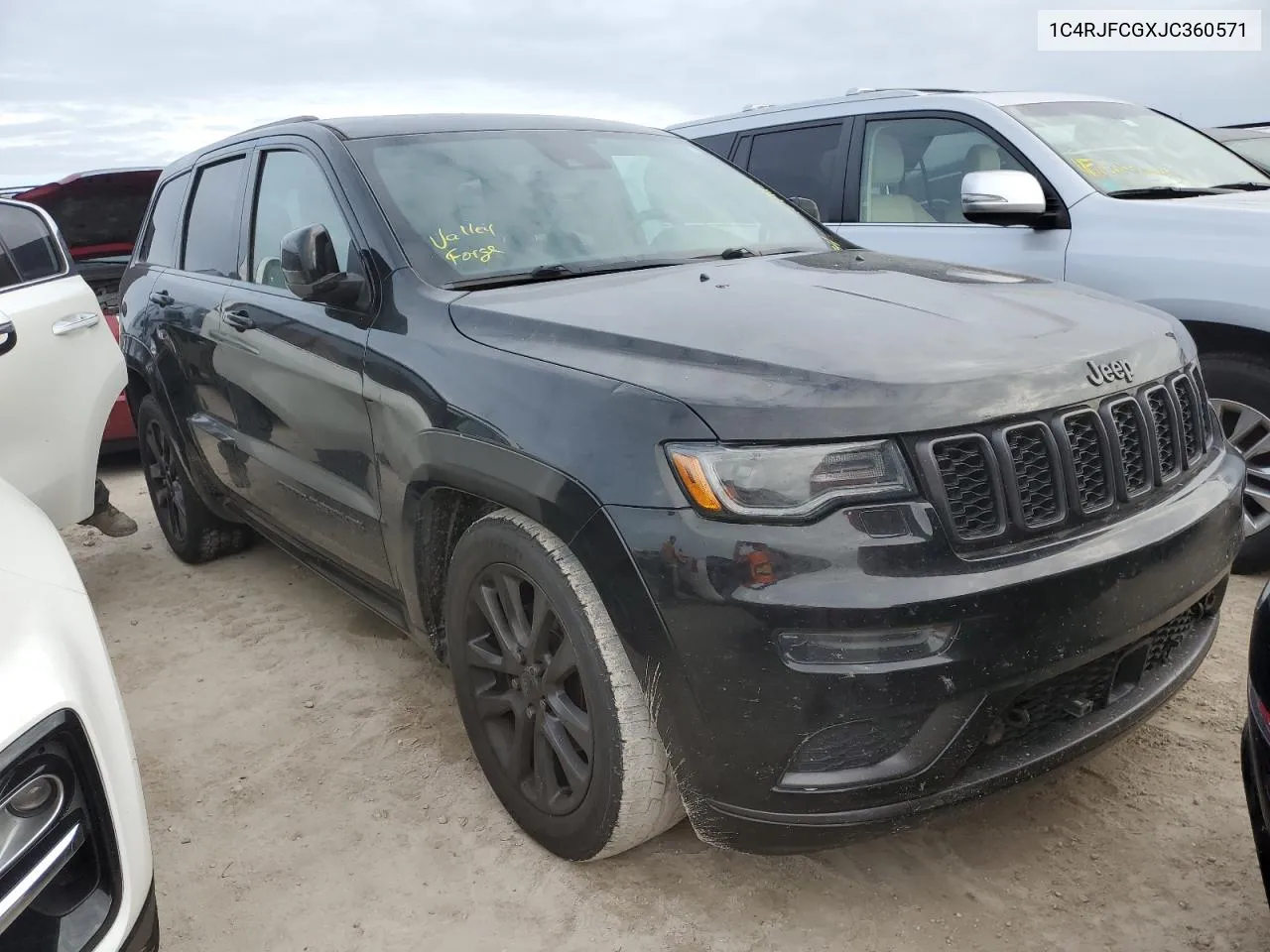 2018 Jeep Grand Cherokee Overland VIN: 1C4RJFCGXJC360571 Lot: 76941154