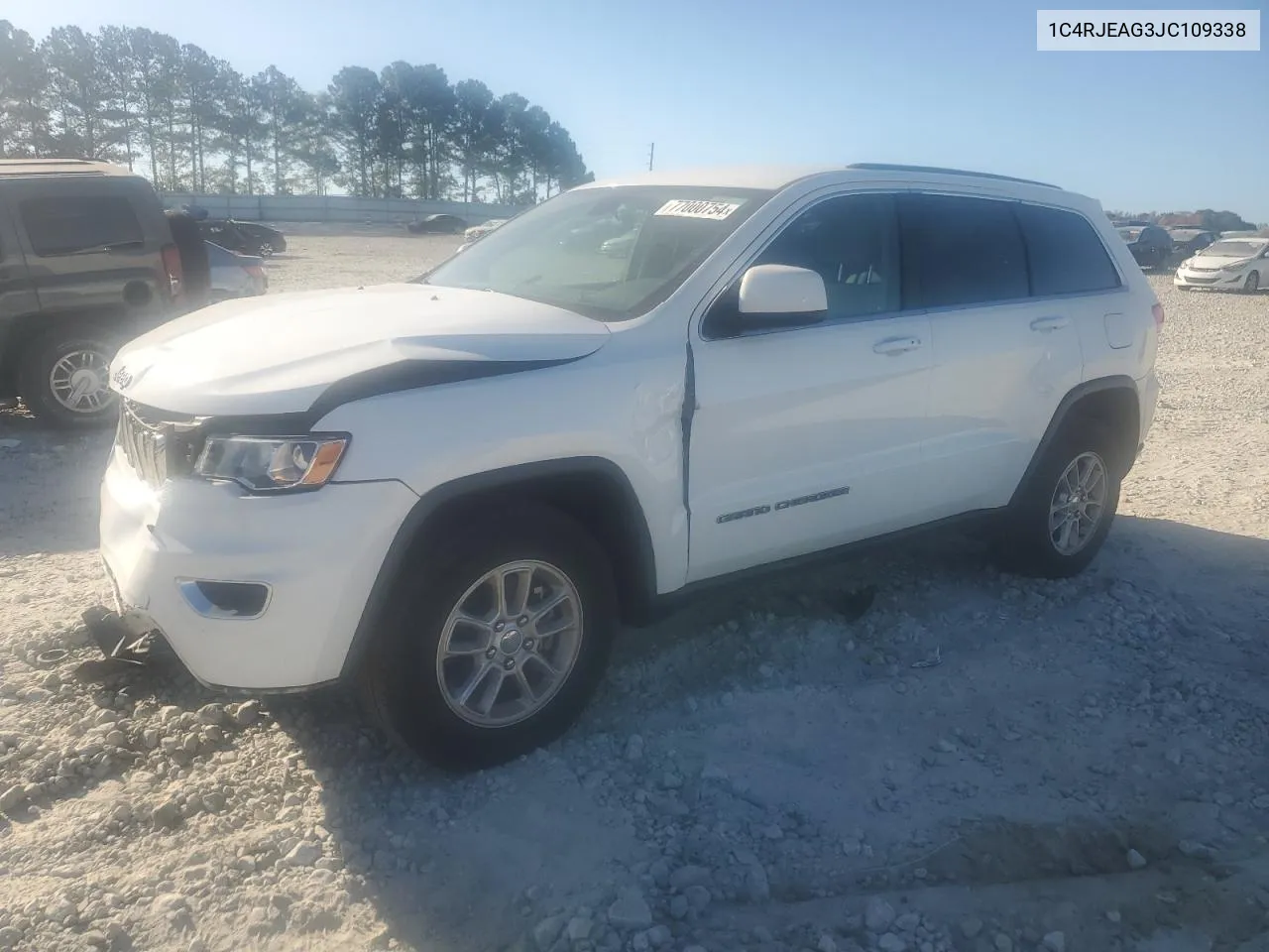 2018 Jeep Grand Cherokee Laredo VIN: 1C4RJEAG3JC109338 Lot: 77000754