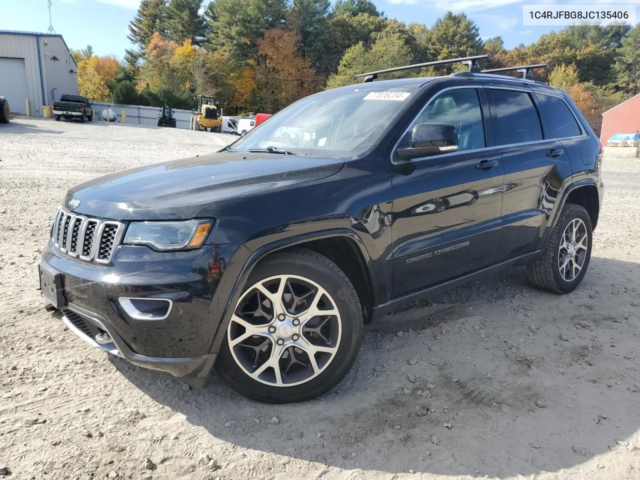 2018 Jeep Grand Cherokee Limited VIN: 1C4RJFBG8JC135406 Lot: 77026234