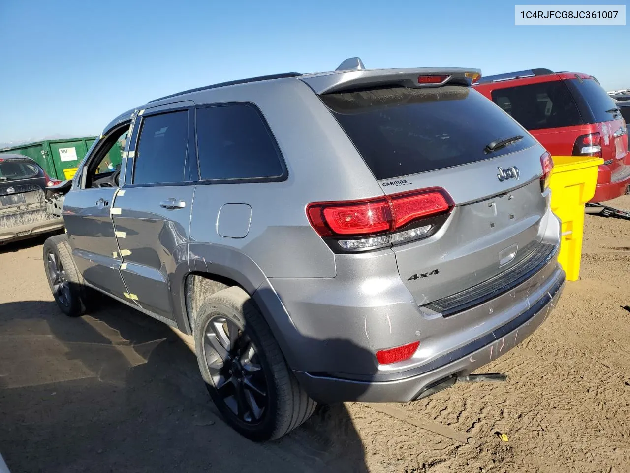 1C4RJFCG8JC361007 2018 Jeep Grand Cherokee Overland