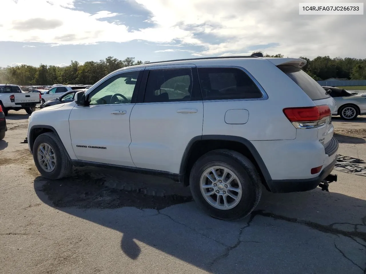 2018 Jeep Grand Cherokee Laredo VIN: 1C4RJFAG7JC266733 Lot: 77086494