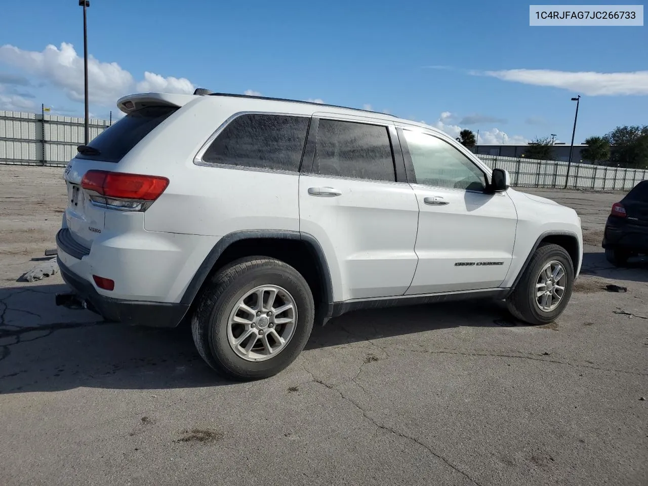 2018 Jeep Grand Cherokee Laredo VIN: 1C4RJFAG7JC266733 Lot: 77086494