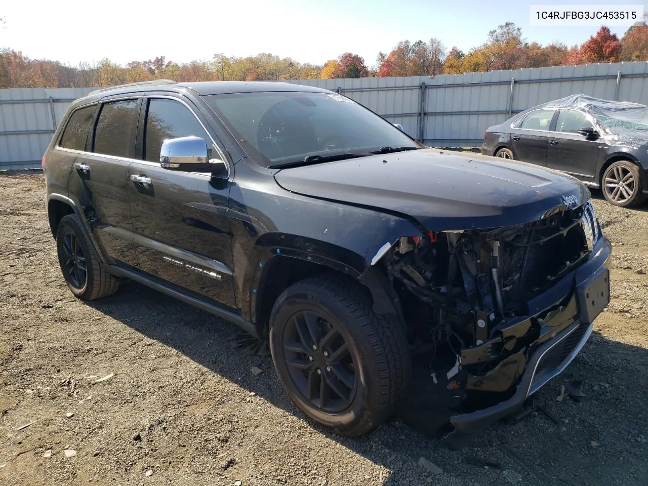 2018 Jeep Grand Cherokee Limited VIN: 1C4RJFBG3JC453515 Lot: 77112704