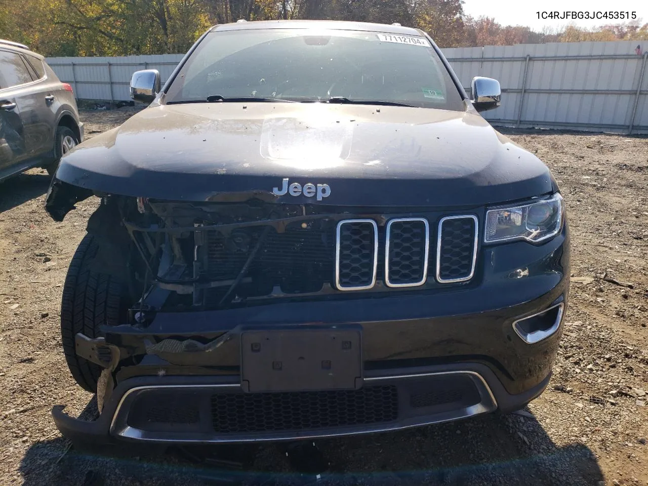 2018 Jeep Grand Cherokee Limited VIN: 1C4RJFBG3JC453515 Lot: 77112704