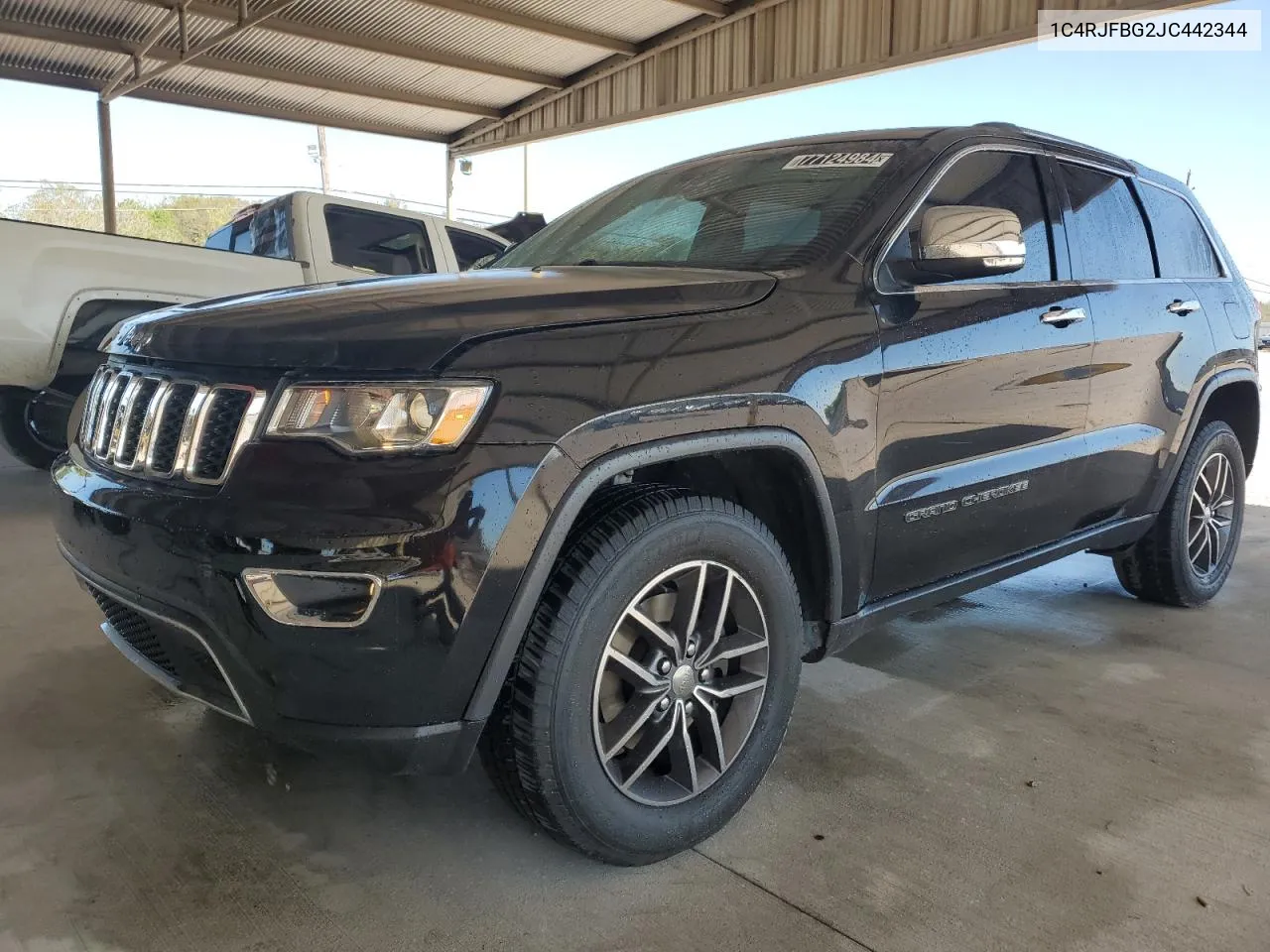 2018 Jeep Grand Cherokee Limited VIN: 1C4RJFBG2JC442344 Lot: 77124984