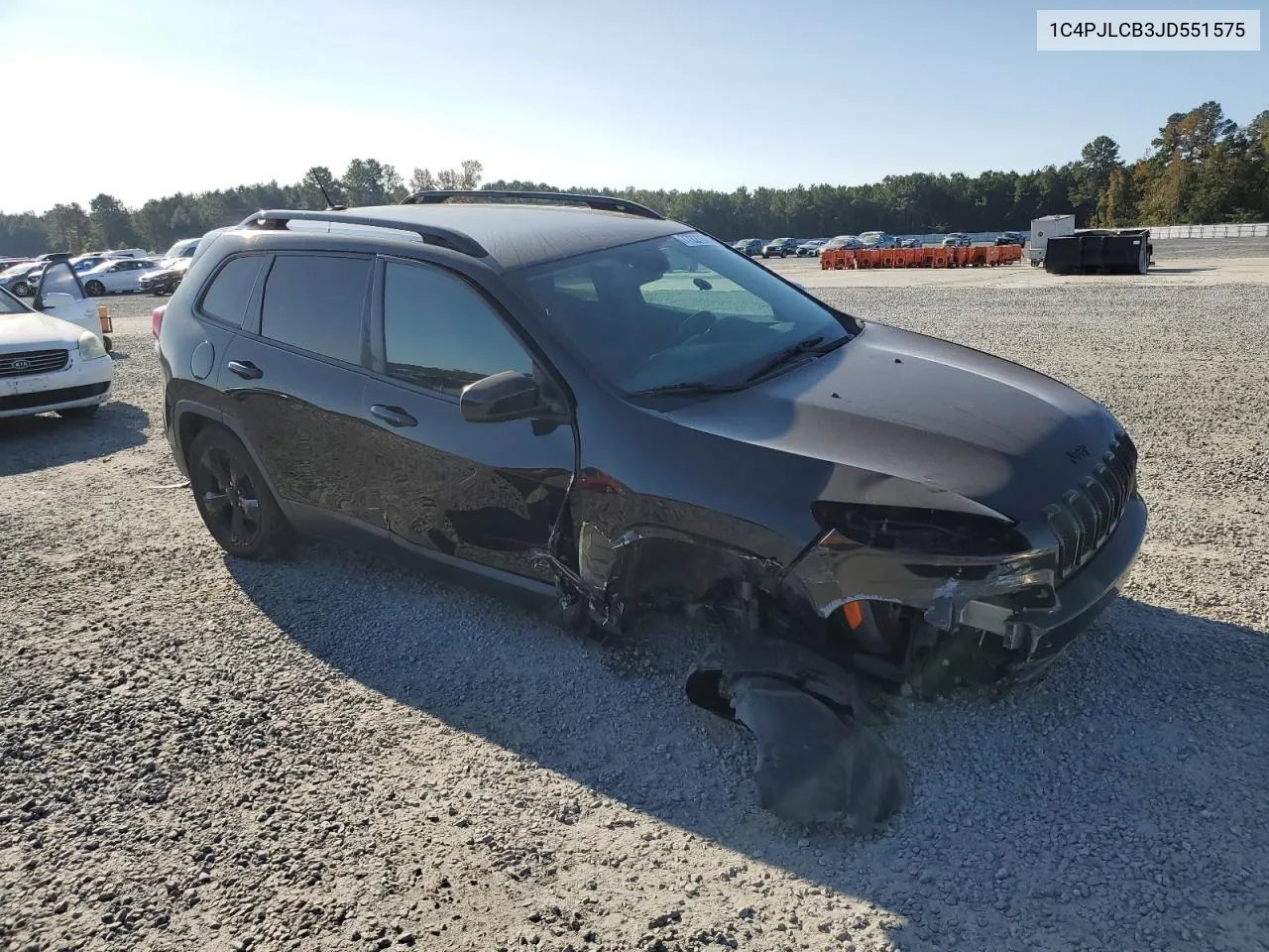 2018 Jeep Cherokee Latitude VIN: 1C4PJLCB3JD551575 Lot: 77227364