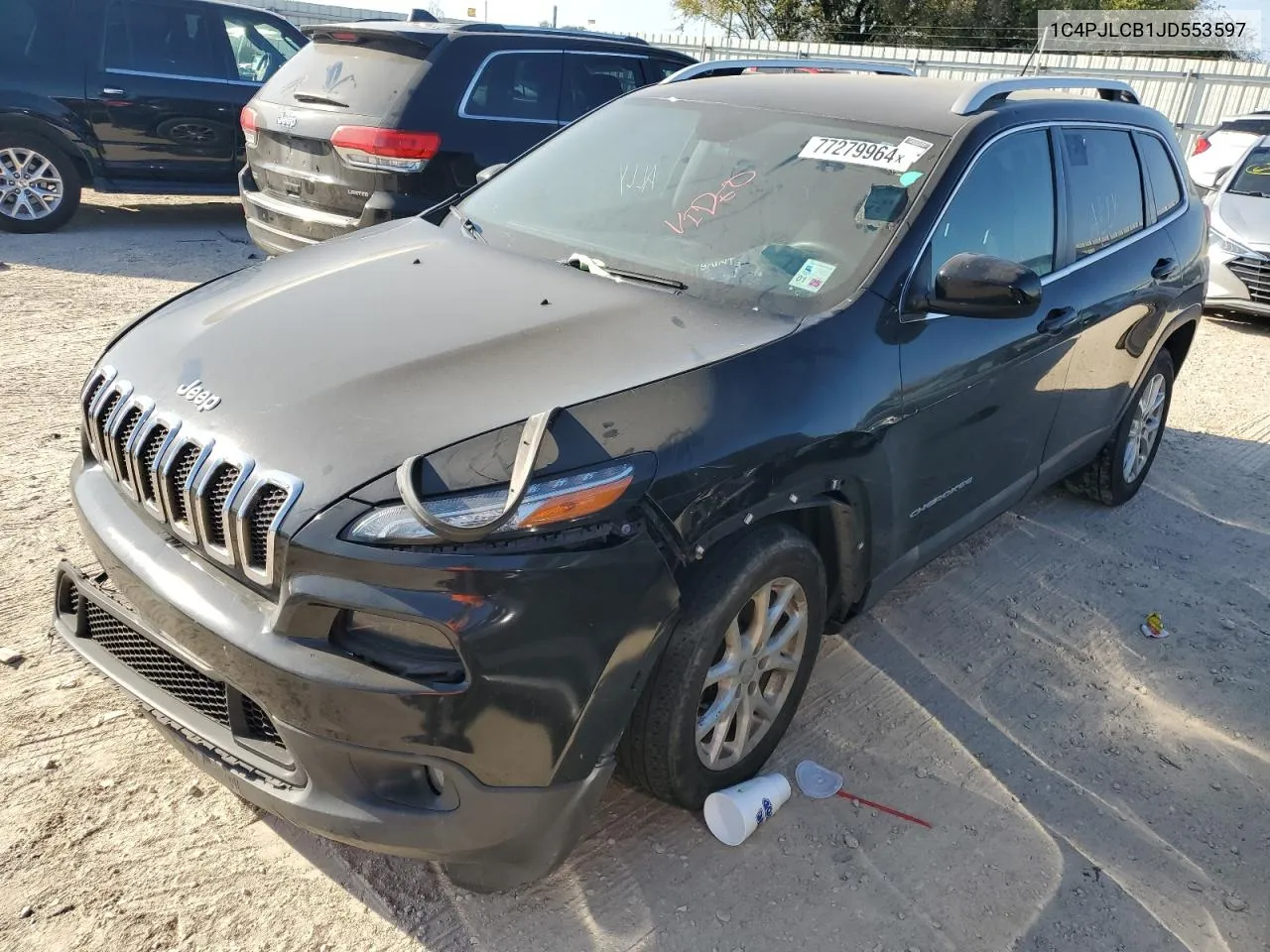 2018 Jeep Cherokee Latitude VIN: 1C4PJLCB1JD553597 Lot: 77279964