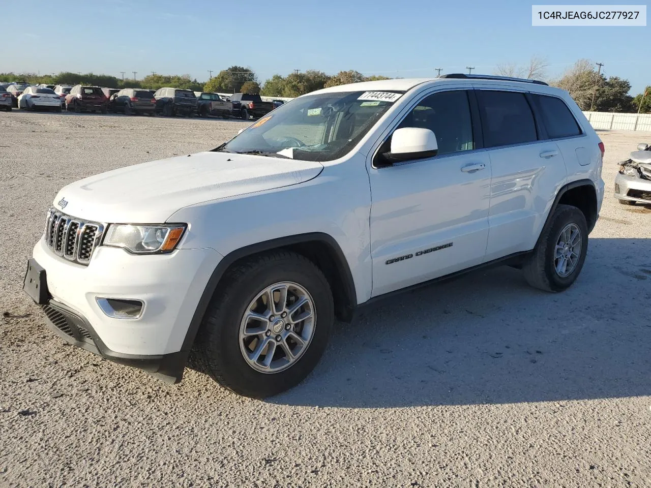 2018 Jeep Grand Cherokee Laredo VIN: 1C4RJEAG6JC277927 Lot: 77443744