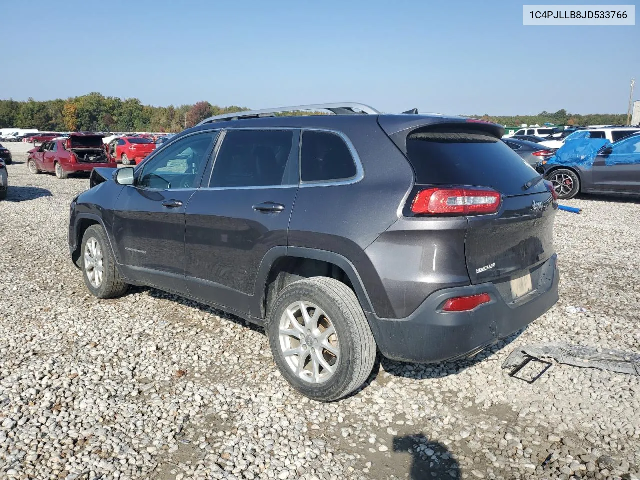 2018 Jeep Cherokee Latitude Plus VIN: 1C4PJLLB8JD533766 Lot: 77483804