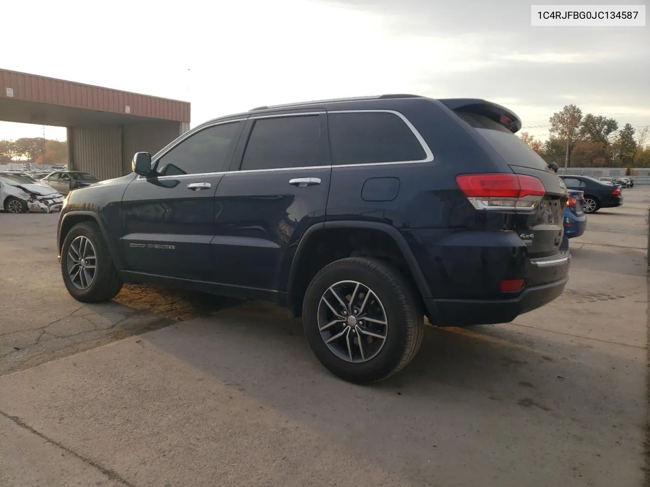 2018 Jeep Grand Cherokee Limited VIN: 1C4RJFBG0JC134587 Lot: 77571014