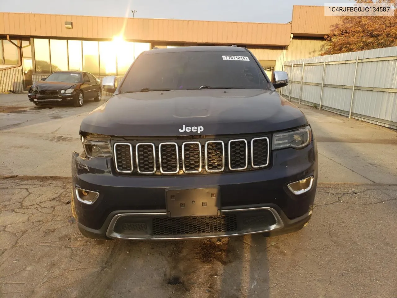 2018 Jeep Grand Cherokee Limited VIN: 1C4RJFBG0JC134587 Lot: 77571014